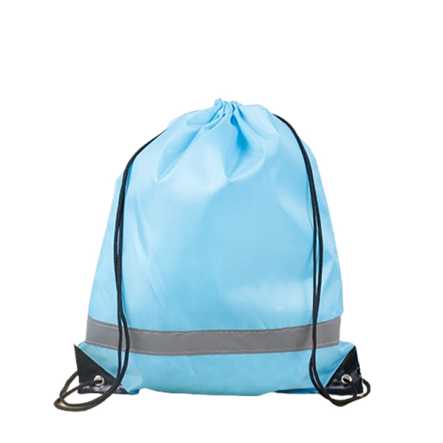Reflective Non-Woven Drawstring Bag