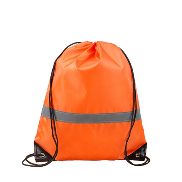 Reflective Non-Woven Drawstring Bag