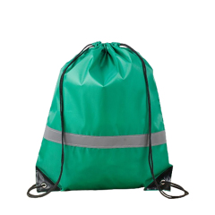 Reflective Non-Woven Drawstring Bag