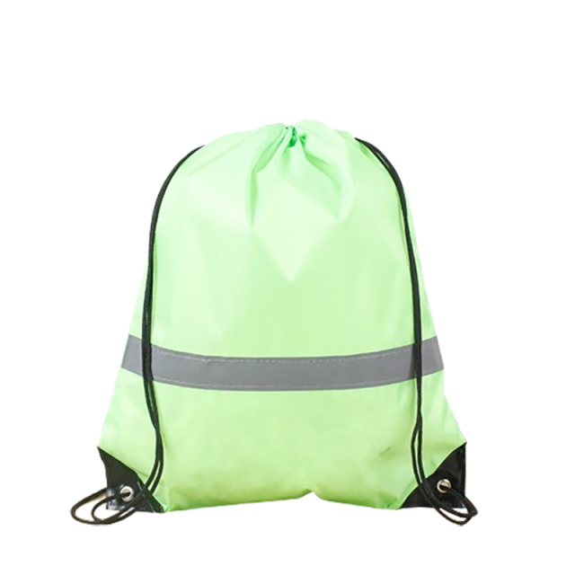 Reflective Non-Woven Drawstring Bag