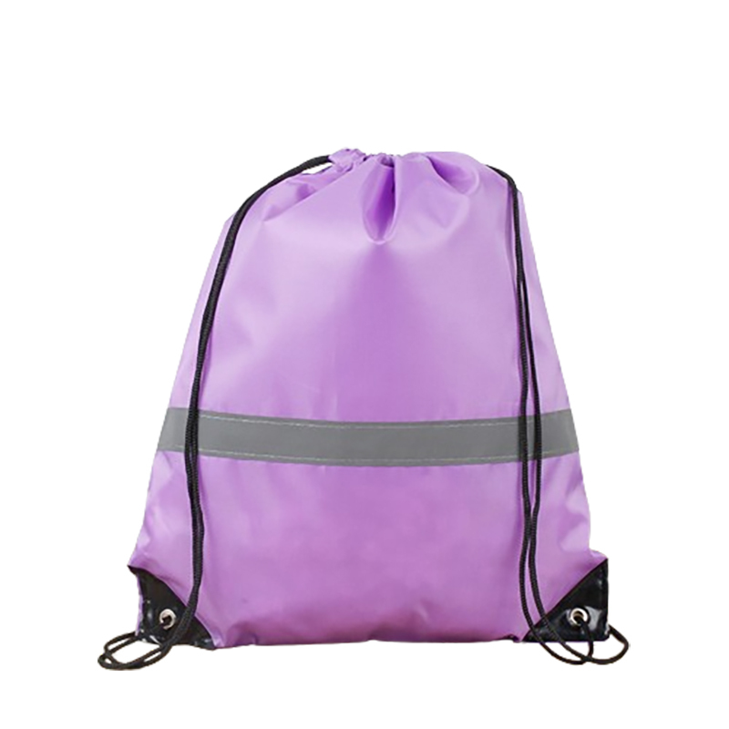 Reflective Non-Woven Drawstring Bag