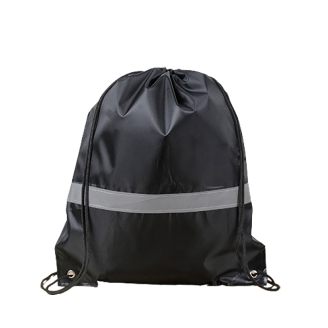 Reflective Non-Woven Drawstring Bag