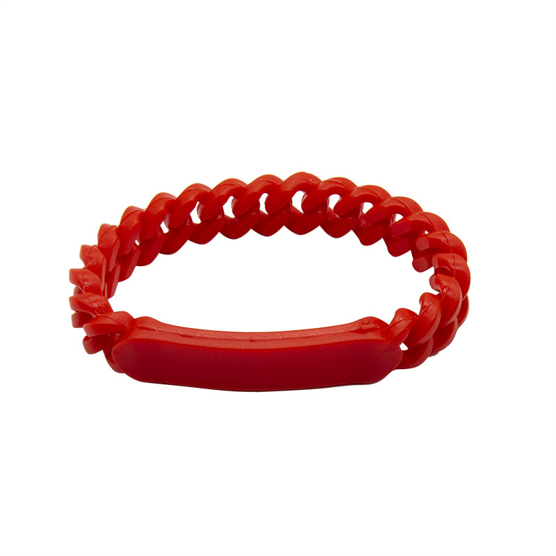 Silicone Chain Link Bracelet