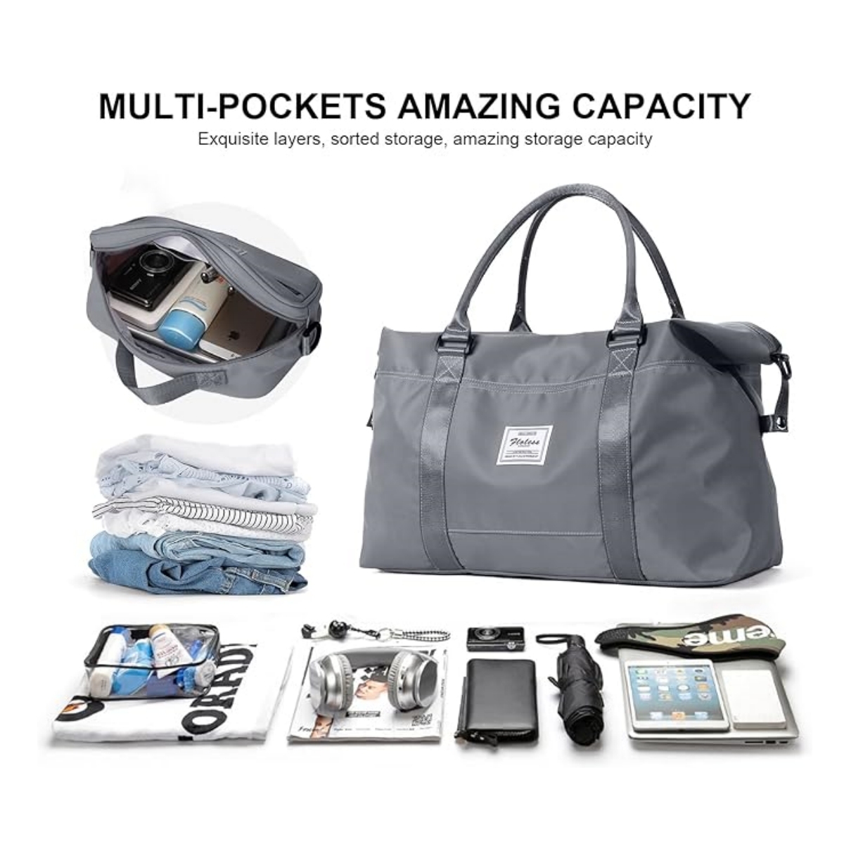 Sports Tote Gym Duffel Bag