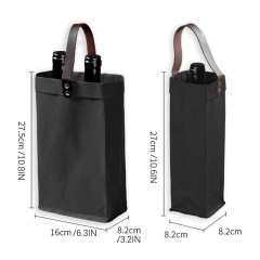 Washable Kraft Reusable Wine Bag
