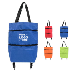 Wheeled Folding Grocery Bag Shopping Cart