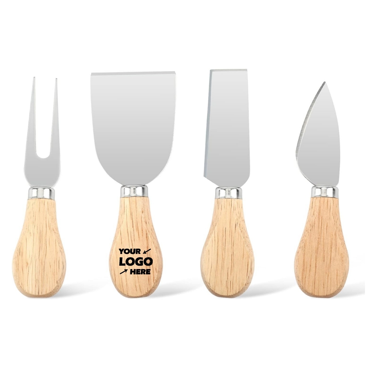 4 PCS Cheese Knives Set