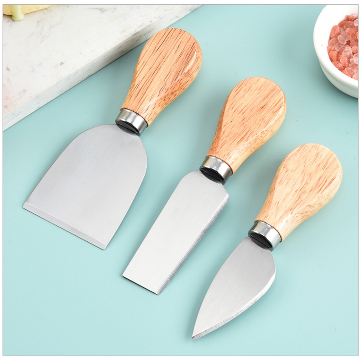 4 PCS Cheese Knives Set
