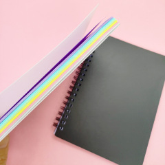 B6 Colored Paper Spiral Notebook