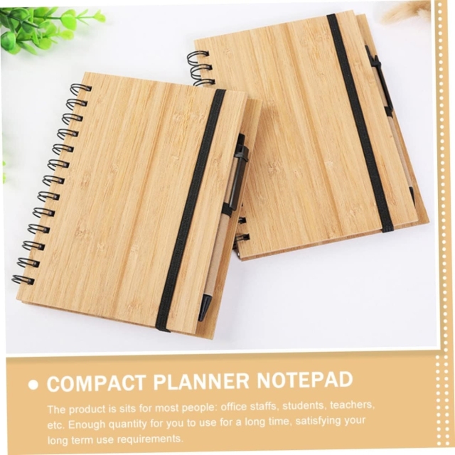 Environmentally Friendly Bamboo Material Coil Notebook