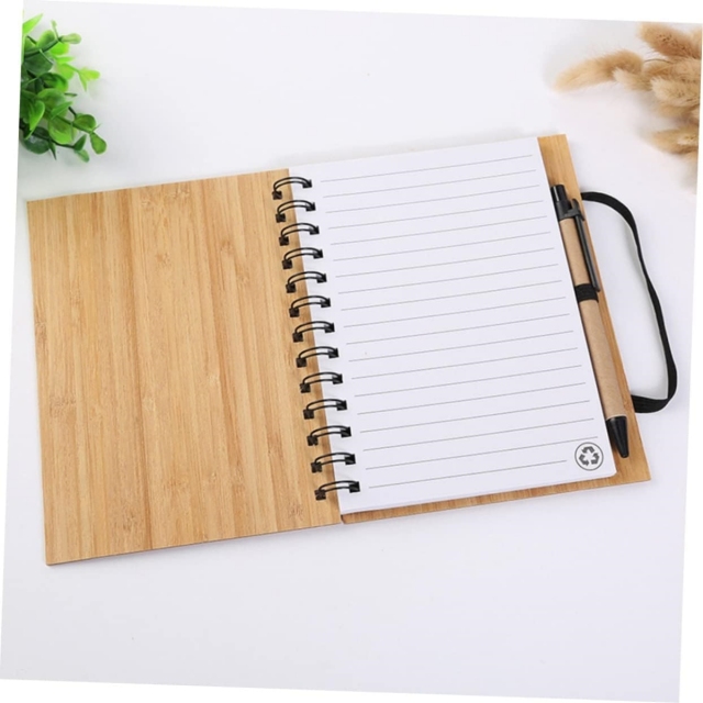 Environmentally Friendly Bamboo Material Coil Notebook
