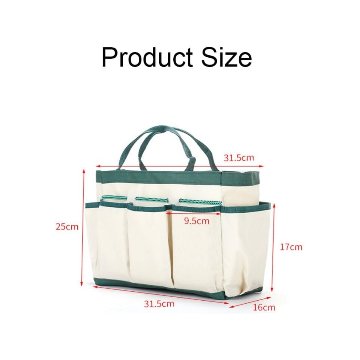 Multifunction Garden Tools Storage Bag with Pockets