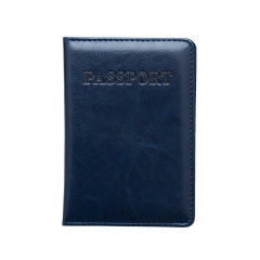 Waterproof PU Leather Passport Cover