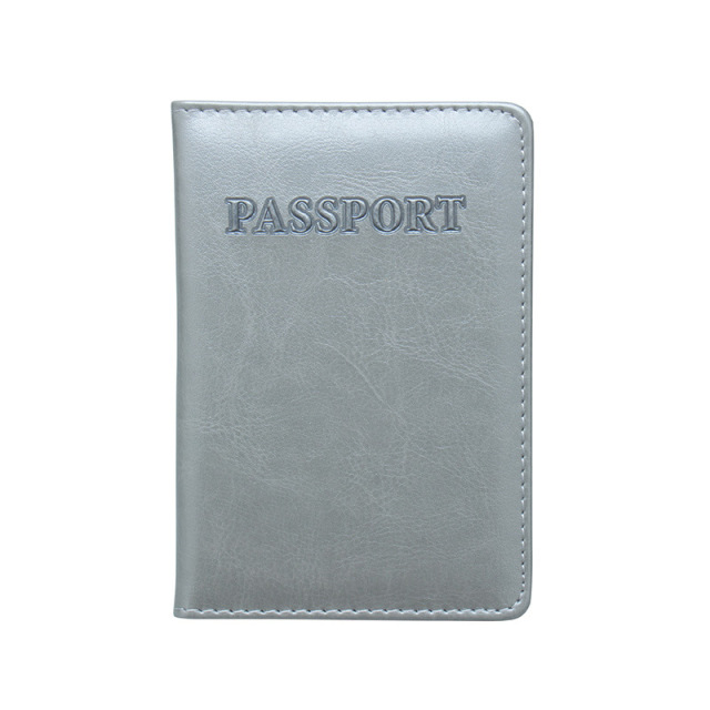 Waterproof PU Leather Passport Cover