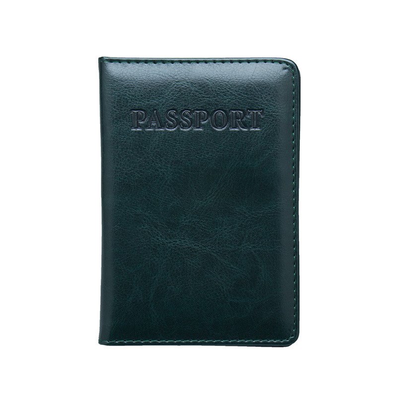 Waterproof PU Leather Passport Cover