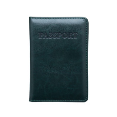 Waterproof PU Leather Passport Cover