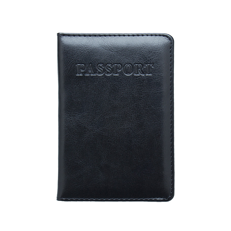 Waterproof PU Leather Passport Cover