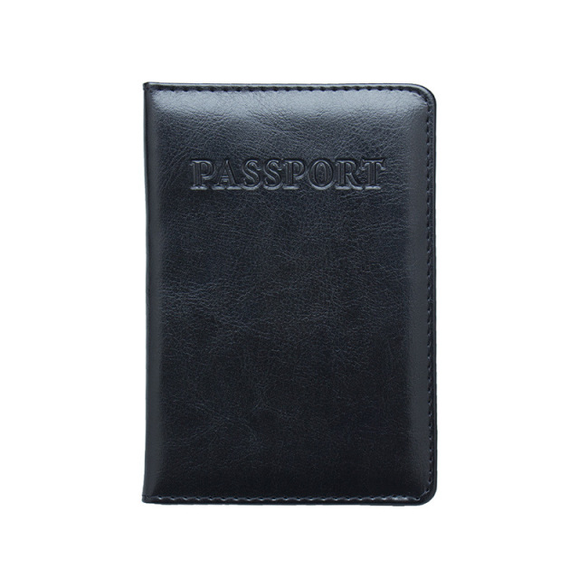 Waterproof PU Leather Passport Cover
