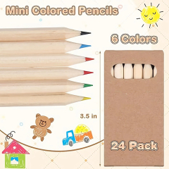 6-Piece Colored Pencil Box