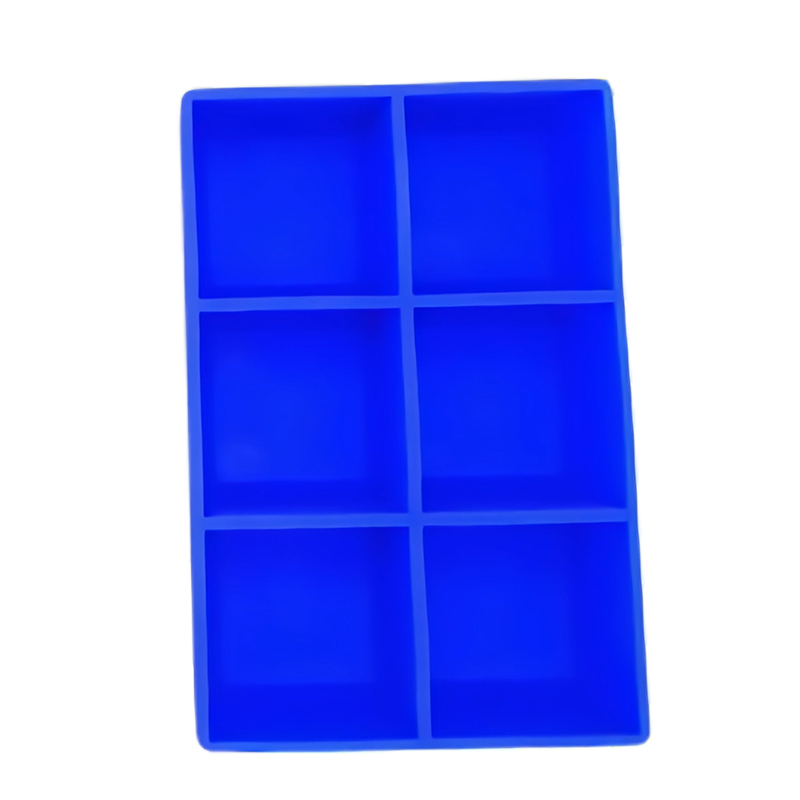 Ice Cube Mold with 6 Compartments