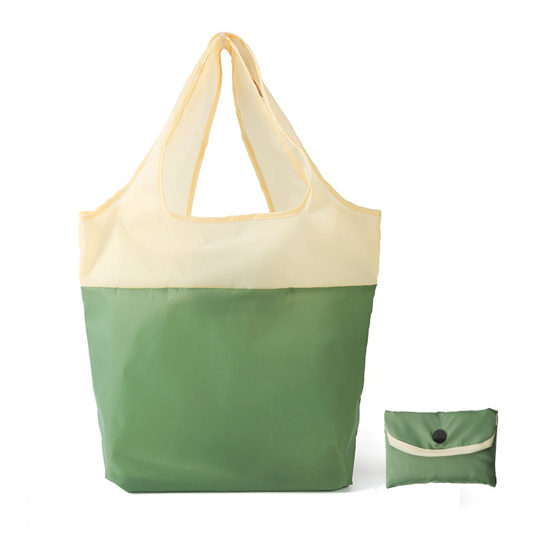 Splicing Color Foldable Shopping Bag