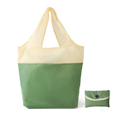 Splicing Color Foldable Shopping Bag