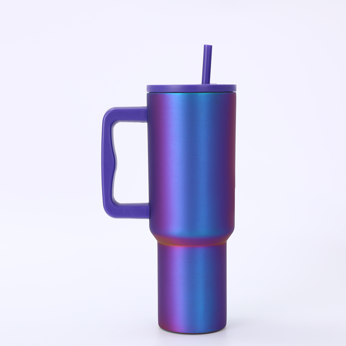 40oz Spill Proof Stainless Steel Tumbler with Handle