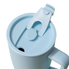 40 oz Tumbler with Handle and Straw Lid