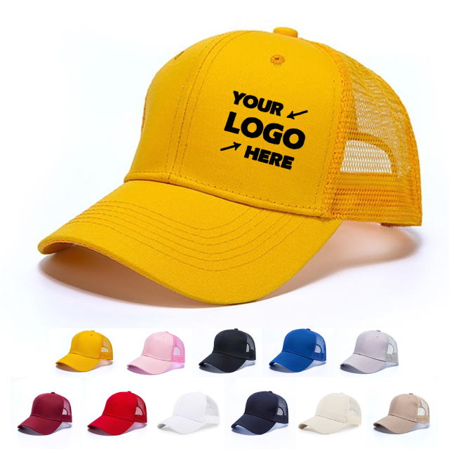 Cotton Mesh Baseball Cap
