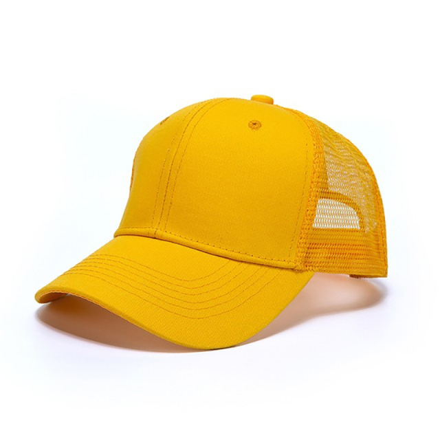 Cotton Mesh Baseball Cap