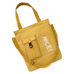 Fresh and Stylish Single Shoulder Canvas Crossbody Bag