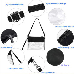 Game Day Clear Wristlet Pouch