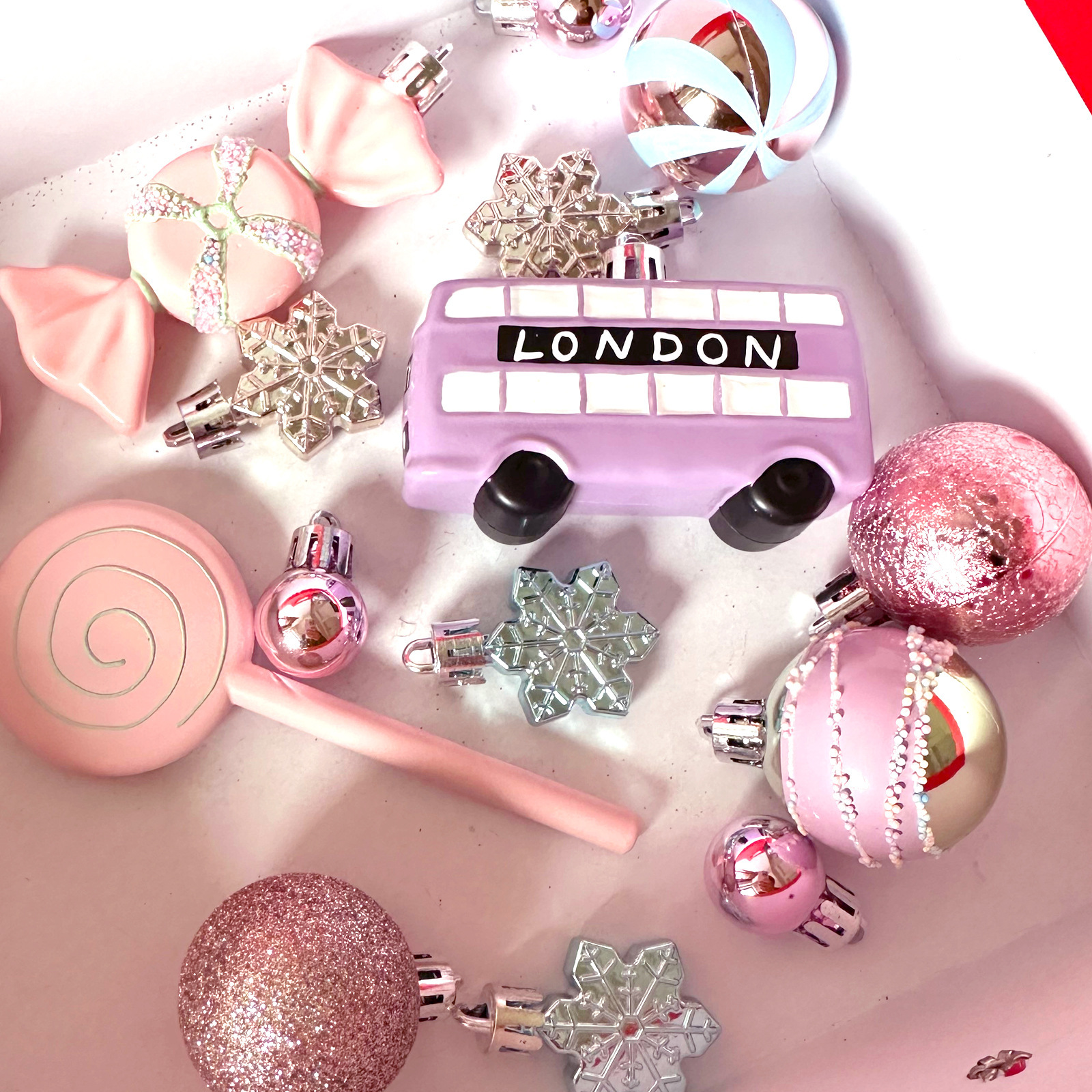Macaron Christmas Ball Ornament Set