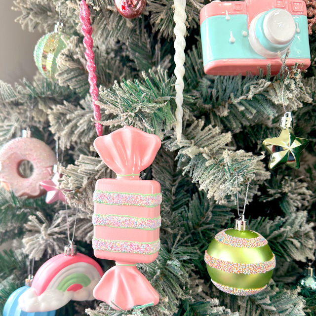 Macaron Christmas Ball Ornament Set