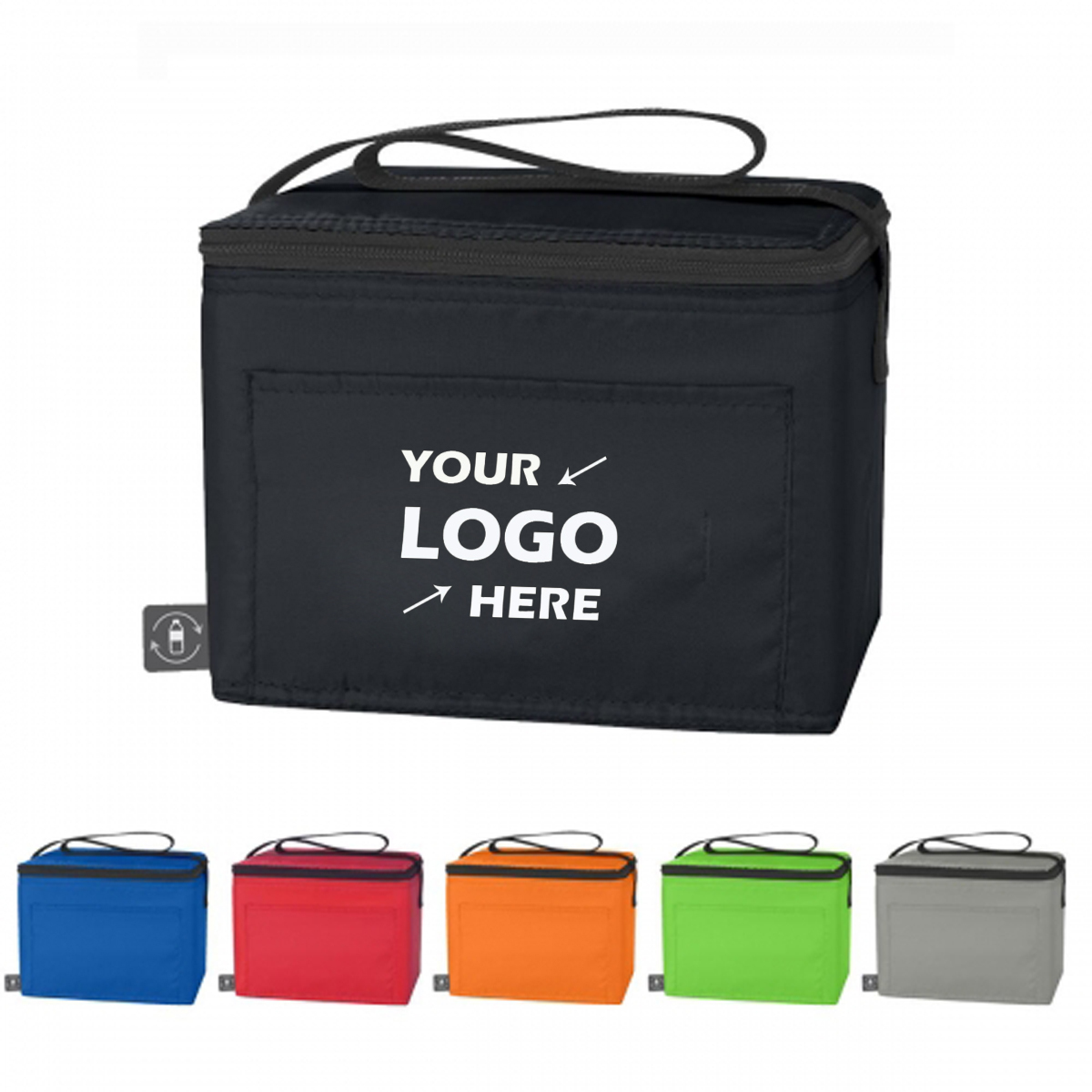 Non-Woven Cooler Bag With 100% RPET Material