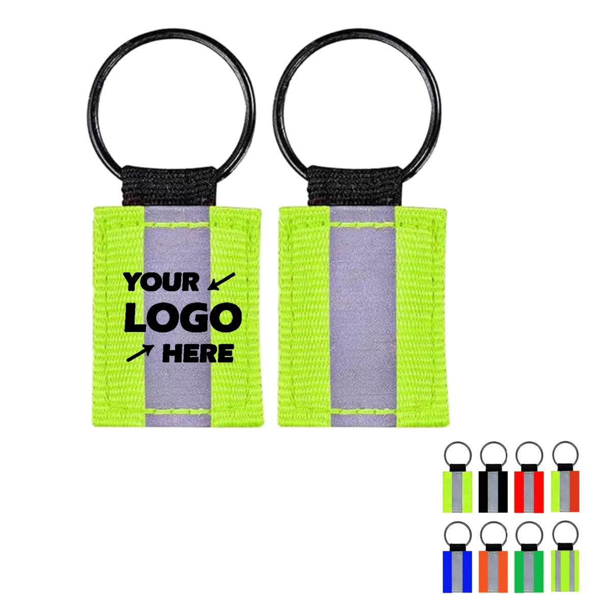 Safety Reflector Key Chain