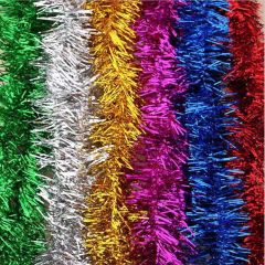 Tinsel Garland Decoration For Party And Holiday