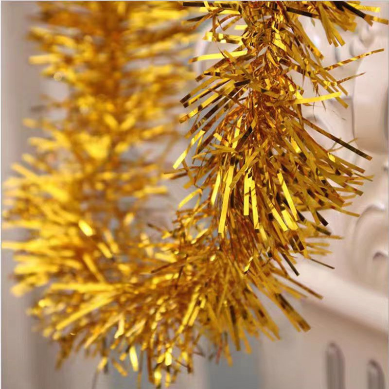 Tinsel Garland Decoration For Party And Holiday