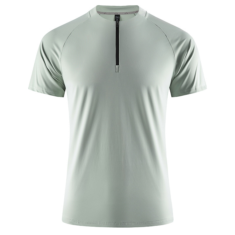 Zipper Collar Quick Drying T-Shirts