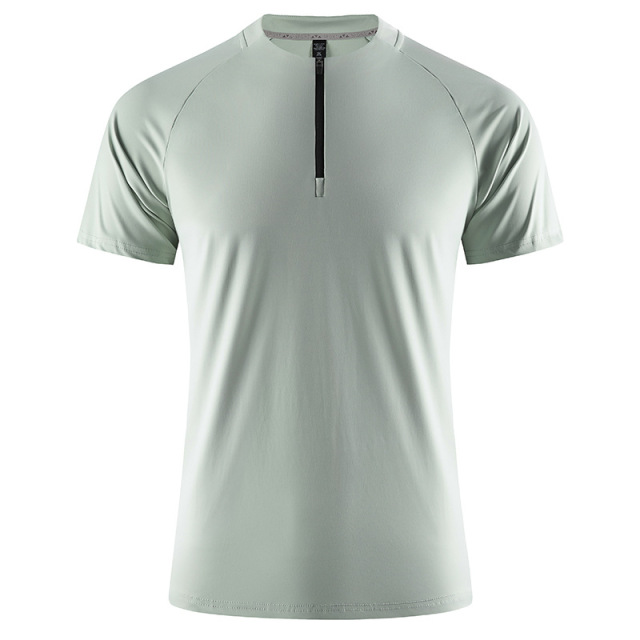 Zipper Collar Quick Drying T-Shirts