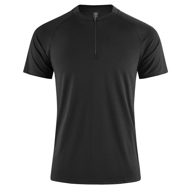 Zipper Collar Quick Drying T-Shirts