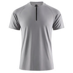 Zipper Collar Quick Drying T-Shirts