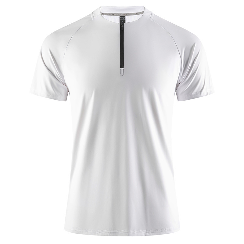 Zipper Collar Quick Drying T-Shirts