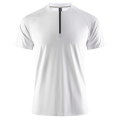 Zipper Collar Quick Drying T-Shirts