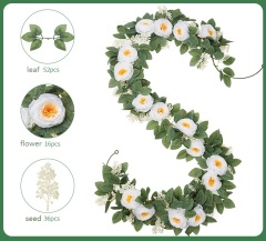 Wedding Flower Garland With Artificial Rose
