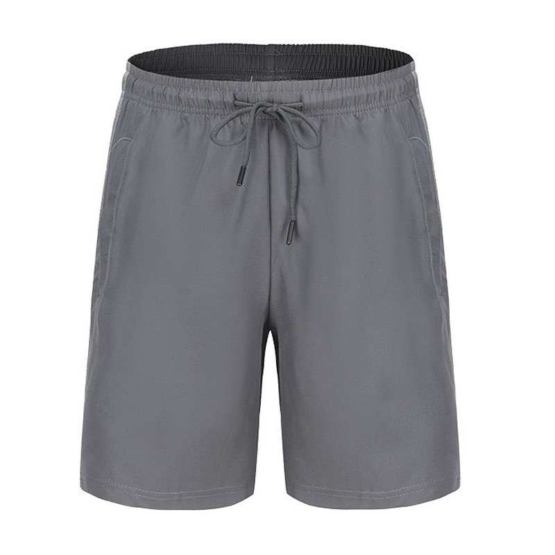 Drawstring Elastic Gym Shorts