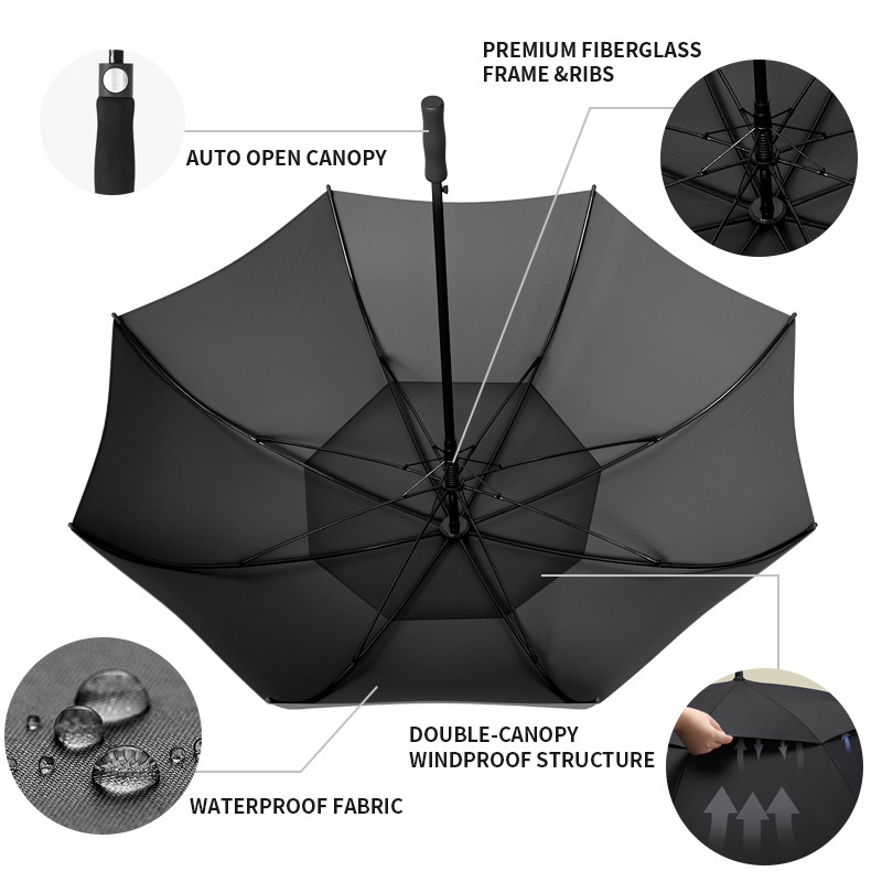 Large Automatic Golf Umbrella
