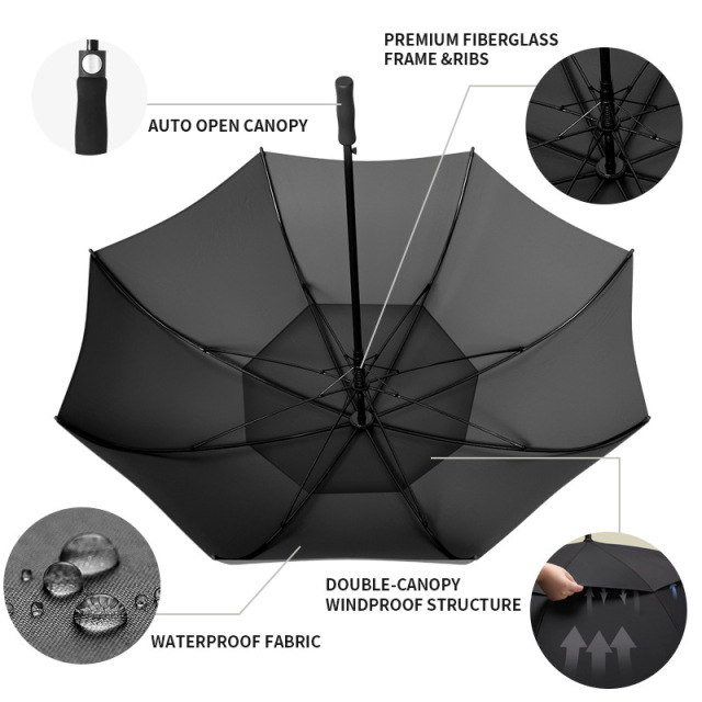 Large Automatic Golf Umbrella