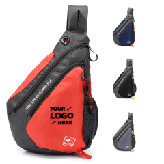 Men's outdoor waterproof oxford cloth chest bag