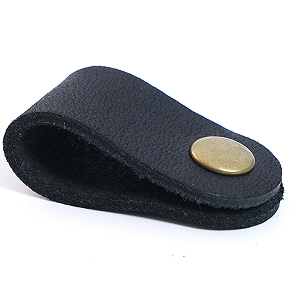 PU-Leather Reusable Data Line Cable Ties Organizer